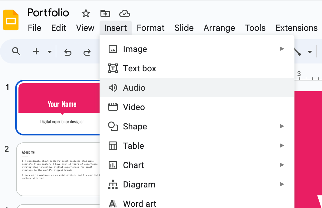 How to Add Audio, Music & Voice-Overs to Google Slides